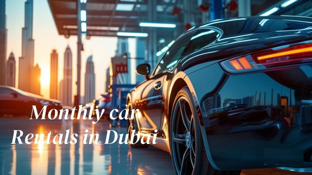 monthly car rentals in Dubai