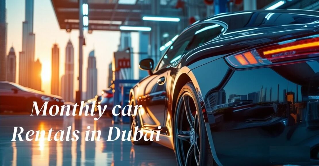 monthly car rentals in Dubai